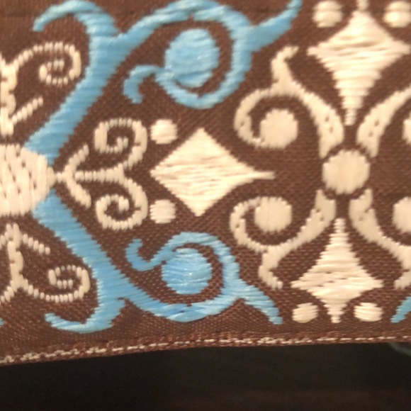 La vita a Bella Life is beautiful. Jacquard Ethnic Embroidered Belt - Picture 3 of 7